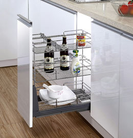 Móc mở rộng đầy đủ để lưu trữ Phụ kiện nhà bếp hiện đại Giỏ ngăn kéo đa năng