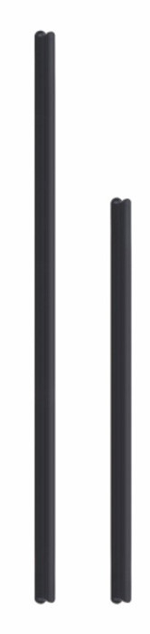Modern Black Aluminum Furniture Handle Thùng đồ bếp Tủ bếp Cửa Kệ kéo Kẹp quần áo Kẹp kéo dài