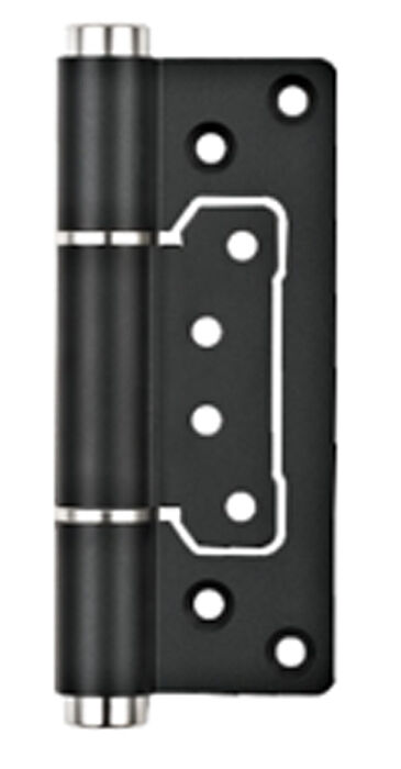 Brushed Nickel Door Lock Latch Strike Included and 180 Degrees Opening Angle Heavy Duty Design Ensuring Security for Commercial Doors