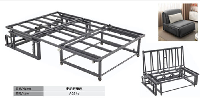 Sofa Bed Frame Sofa Mechanism Bed System Foldable Frame for Space Saving Furniture