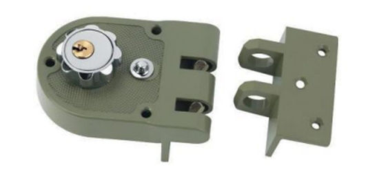 Bốp nhôm xi lanh khóa chống trộm Chiếc khóa nửa đêm 2,5 inch