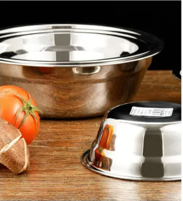 26cm Thép không gỉ nồi chứa thực phẩm ruột bốc hơi bàn nồi