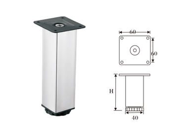 Chân đồ nội thất thay thế sang trọng, Chân đồ nội thất Chrome chống xước