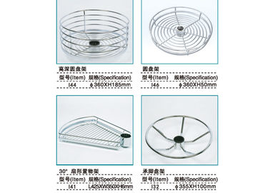 Phụ kiện nhà bếp hiện đại bằng kim loại, Đồ dùng nhà bếp độc đáo Giỏ kệ bằng sắt