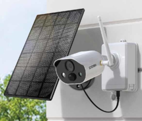 2 ống kính 8MP 4K không dây Bắc Mỹ 4G LTE Năng lượng mặt trời giám sát An ninh PTZ Camera ngoài trời 4G Sim Card Camera CCTV mặt trời