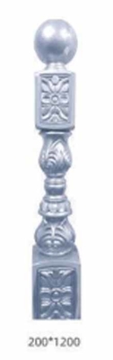 Thiết kế hiện đại Bàn cầu thang nhôm trong nhà Baluster Bàn cầu thang nhôm trang trí