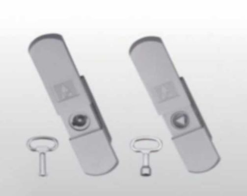 Khóa cửa tủ điện an toàn cao bằng thép không gỉ, liên kết trên dưới, khóa liên kết trên dưới