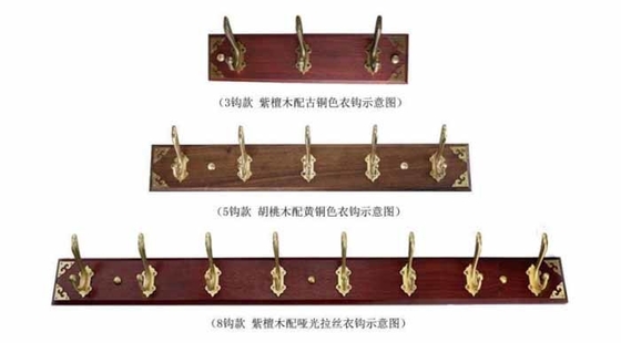Ứng dụng phòng tắm với móc móc bằng đồng mới Ứng dụng nhà tắm với móc móc áo khoác và sản xuất bán buôn