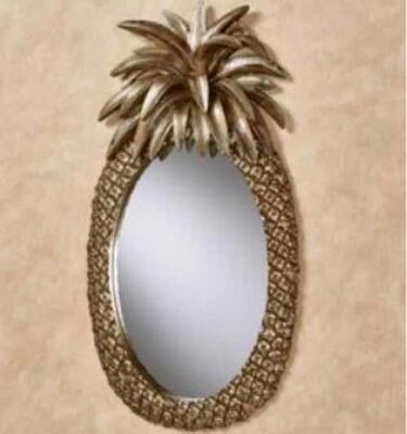 Đèn tường trang trí khung PU tùy chỉnh Phong cách nghệ thuật Deco Kính không đều Đèn trang trí phòng ngủ