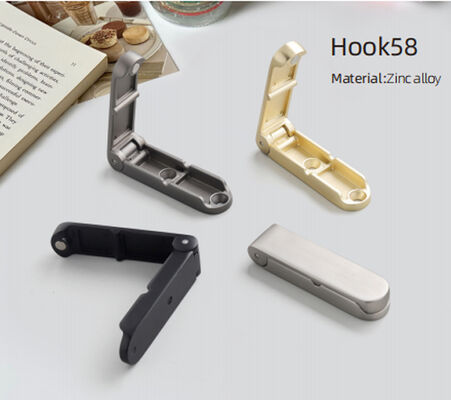 Móc tủ nội thất GRH Hiện đại Mới ra mắt Móc tủ bếp Bán buôn Phụ kiện Móc treo tường Hợp kim kẽm Móc treo quần áo
