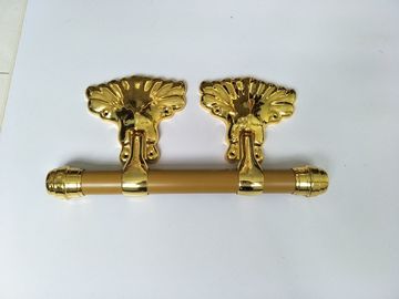 Phụ kiện quan tài nhựa màu vàng Phụ kiện quan tài xử lý quan tài để trang trí quan tài