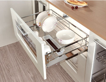 Ruột và bát đĩa Giỏ đựng đồ nhà bếp bằng thép không gỉ Kéo - Ra ngăn kéo